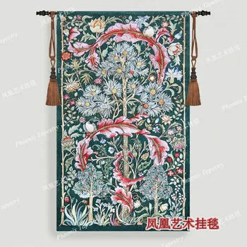 William Morris Cvetoče rože steni visi tapiserija 140X86cm slike dekor Bombaž domačega tekstilnega blaga H305