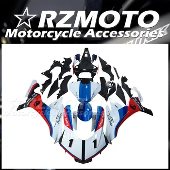4Gifts Novo ABS Motocikel Fairings Kit Primerni za YAMAHA YZF - R1 R1m 2015 2016 2017 2018 15 16 17 18 Karoserija Nastavite Modra Rdeča