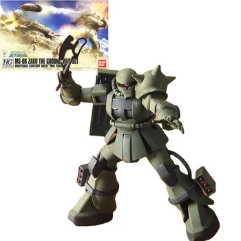 Bandai Original Gundam Model HGUC 1/144 MS-06 Zaku V Vojno na Tleh Nastavite Gunpla Akcijski Anime Slika Mobile Suit Darilo Za Otroke