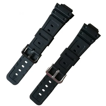 Watchband Za G-shock GW-M5610 DW-6900 GW-M5600 DW-5600 G5700 Gume Traku covex vmesnik 16 mm pu Watch band