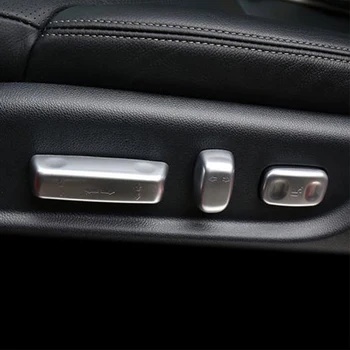 Za Honda CRV CR-V 2012-2016 Pribor ABS Chrome Avtomobilski Sedež Prilagoditev Preklapljanje Gumbi Plošča Pokrov Trim Avto Styling 5Pcs