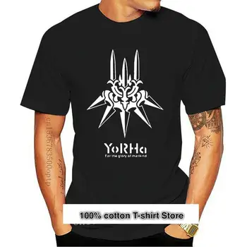 Camiseta de verano, a la moda par hombre, camisa con estampado de NieR Automata PS4, Yorha, Slava Vrste, manga corta