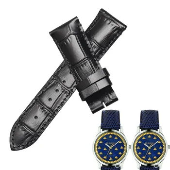 WENTULA Watchbands Za G-BREZČASNA YA1264122 Tele-Pravega Usnja, usnjenih Trakov Watch Band