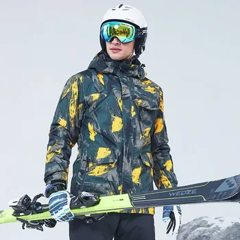 Snowboard Obrabe Nanzheng Severna Vojna Smučarskih Storitev Zunanji moška Oblačila Nepremočljiva Dihanje Planinarjenje, Da bo Toplo in Hladno Veter
