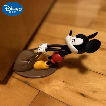 Disney Anime Kawaii Mickey Mouse Vrata Zamaški Akcijska Figura, Zbiranje Pvc Model Kip Home Office Proti trčenju Doorstop