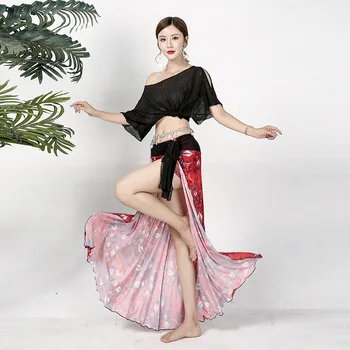 Orientalski Ples Kostum Ples Trebuh Praksi Obleke, Ženske Ples Obleka Ženske Dolgo big Krilo Klasični Ples Fazi Kostumi