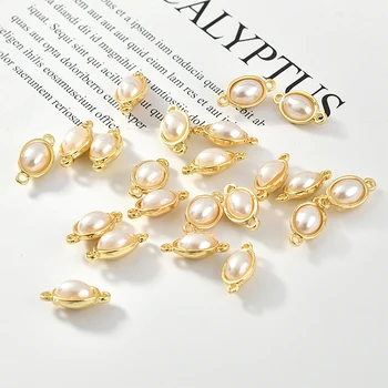 Dvojno kljuko moda geometrijske ovalne oblike zlitine čare Diy nakit uhani/ogrlica/zapestnico, obesek za dodatno opremo