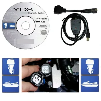 Diagnostični kabel adapter kit za Yamaha YDS Morskih Izvenkrmni WaveRunner Jet Čoln Podpira vse modele do 2017 leto