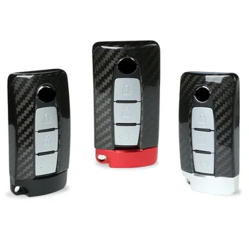 Ogljikovih Vlaken Smart Remote Key Fob Primeru Vrečko Tipko Lupini Pokrov ležišča Za NISSAN R35 GTR G-TR 370Z 350Z
