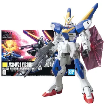 Bandai Resnično Gundam Model Komplet Anime Slika Hguc Lm314V21 Zmago Dva V2 Zbirka Gunpla Anime Akcijska Figura, Igrače za Fante