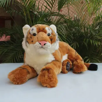 Redki Plišaste Igrače Tiger Model Mehko Resničnem Življenju Plišastih Lutke Blazino, Rojstni Dan, Darila, Dekoracija