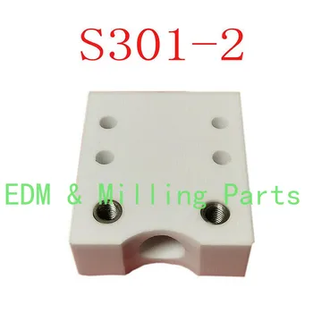 S301-2 SODICK CNC Žične erozije EDM Stroja Del Nižja Izolator Plošča Keramična EDM Blok 58 * 50 * 20T