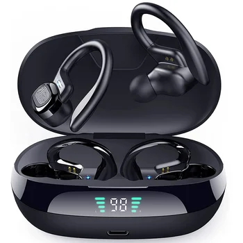 Bluetooth Slušalke Touch Kontrole Šport Brezžične Slušalke HiFi Bas Stereo Vodotesne Slušalke Z Mikrofonom Gaming Čepkov