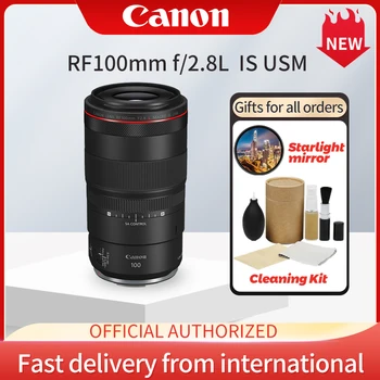 NOVI Canon RF 100 mm F2.8 USM Full Frame Mirrorless Objektiv za Makro samodejno ostrenje Prime Za R NS R5 R6