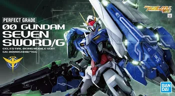 Bandai Original GUNDAM PG Serije Gundam Sedem Meč 1/160 Anime Akcijska Figura, Sestavljanje Modela Igrače Zbirateljske Model Okraski