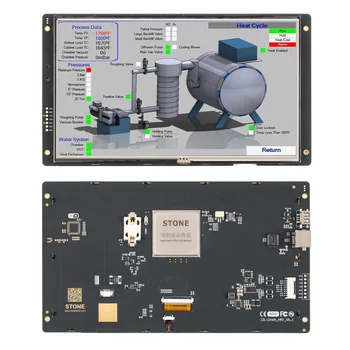 3.5-10.4 Palčni Pametni HMI Serijska TFT LCD s Program + Cortex A8 CPU + Touchscreen za Arduino uno mega nano unoR3 mega2560 PIC
