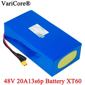 VariCore 48V 20ah 13s6p Litij-ionska Baterija 48V 20AH 2000W električna kolesa baterije Vgrajen v 50A BMS XT60 plug