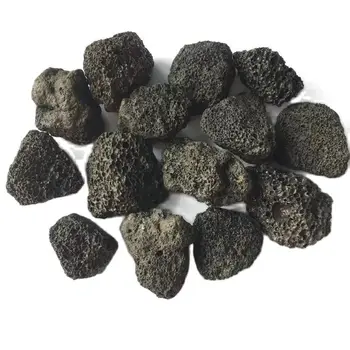 Zdravljenje kristalov, mineralov, surova gemstone naravne črne Vulkanske kamnine grobo kamen za prodajo
