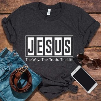 Jezus Zadevah Majica Jezus Važno, Ženske Obleke, Harajuku Jezus Majica Letnik Grafični Tees Ženske Krščanske Punk Oblačila