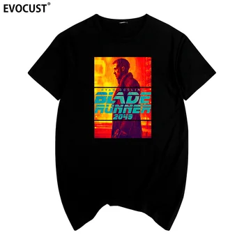 Blade Runner 2049 Poletje natisni T-shirt Bombaž Moški majica s kratkimi rokavi Nove ženske TEE