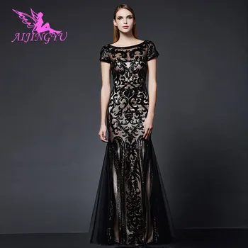 AIJINGYU Plus Velikost Večer Stranka Obleko Seksi Obleke 2021 Ženske Elegantne Formalno Posebne Priložnosti Obleke, Modnih Oblek GS163