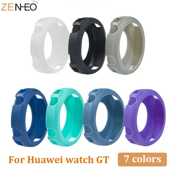 360-Stopinjski Kritje TPU Zaščitnik Primeru Za Huawei Watch GT Pametno gledati pribor Lupini Za Huawei Watch GT okvir Zaščitni Primerih