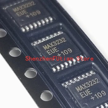 5PCS/VELIKO MAX3232 MAX3232EUE MAX3232CUE TSSOP16 RS-232 Na Zalogi